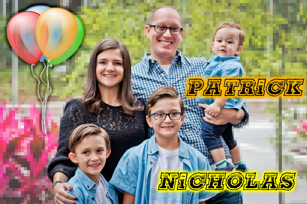 Patrick e Nicholas – 1 e 9 anos